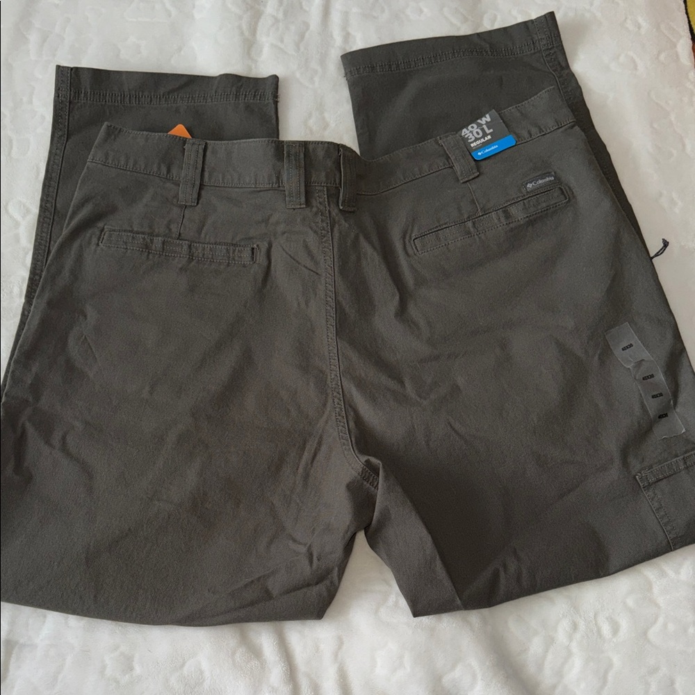 Columbia Men's Dark Gray Pants 40x30 - Picture 3 of 8